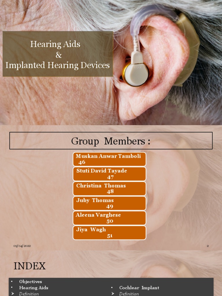 Understanding Hearing Aids & Implants | PDF | Hearing Aid | Hearing Loss