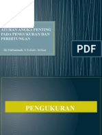 Aturan Angka Penting Pada Pengukuran Dan Perhitungan: Ifa Nurhasanah, S.TR - Keb., M.Kes