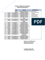 Jadwal pembinaan Puskesmas fix