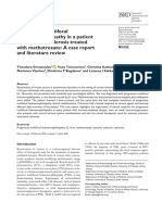 Progressive Multifocal Leukoencephalopathy in A Patient With Systemic Sclerosis Treated With Methotrexate: A Case Report and Literature Review