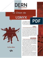 d20 Modern LVL 1-3 Le Chien de Lonyx