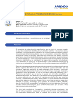 Alimentos Nutritivos y Económicos de Mi Localidad