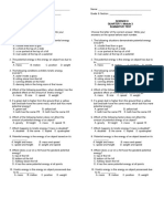 Science Module 3 Summative Test