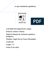 Accidentes Por Sustancias Quimicas PDF