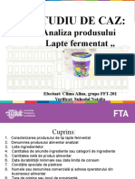 Caracterizarea Produsului Legislație