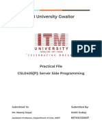 Server Side Programming-1 - Compressed