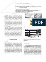 Preliminary Study of Printed Circuit Heat Exchanger (PCHE) For Various Power Conversion Systems For SMART