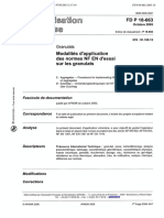 FD P 18-663 - Granulats - Modalité d'application des normes essais