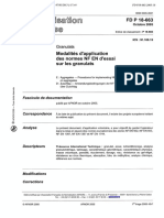 FD P 18-663 - Granulats - Modalité D'application Des Normes Essais