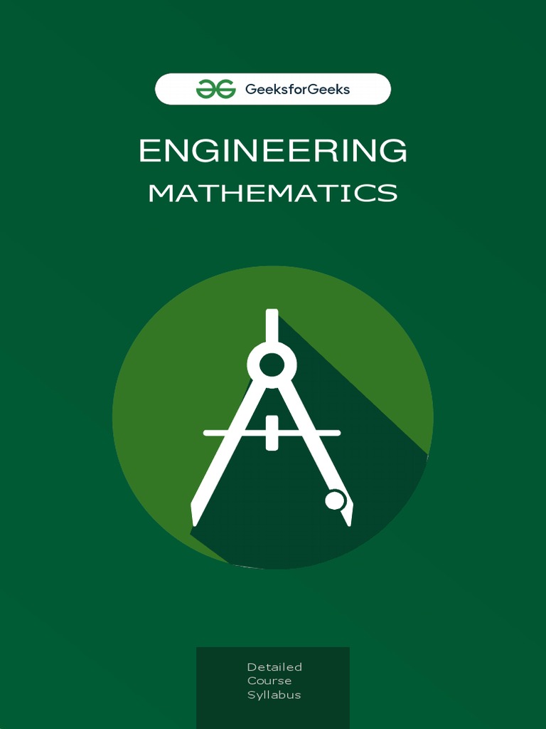 Engineering Mathematics Course Syllabus | PDF | Probability ...