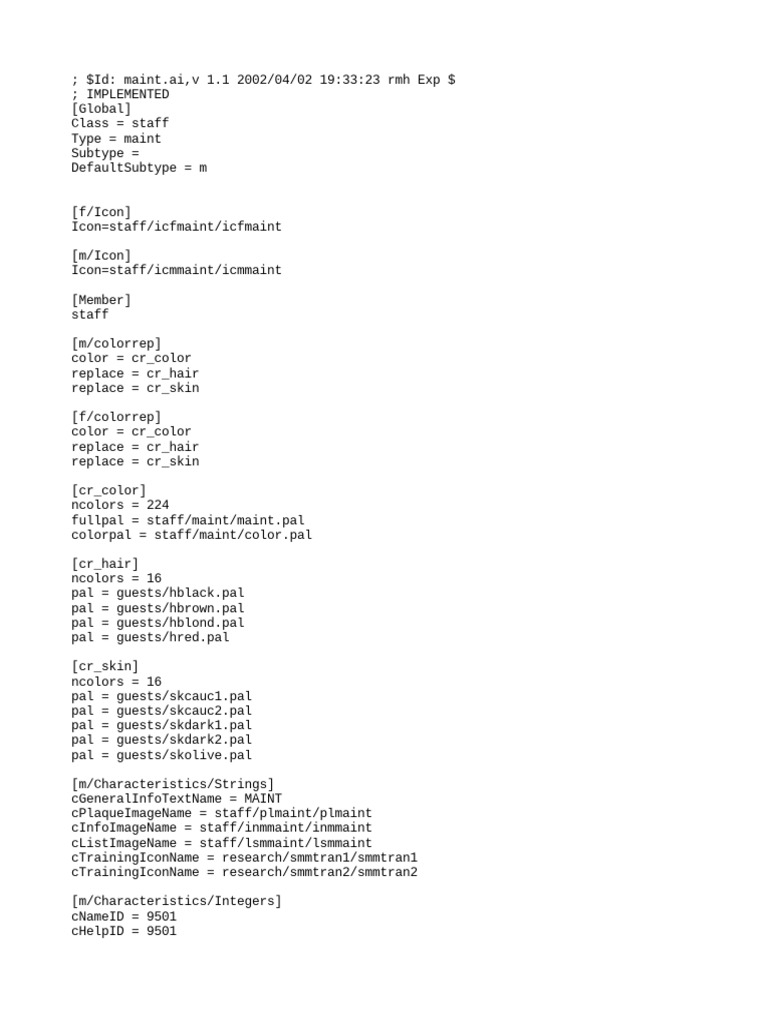 Maintenance Worker Ai For Zoo Tycoon 1 PDF Mathematics Of