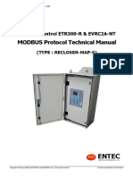 Technical Manual Modbus (Recloser-Map-S) Etr300-R & Evrc2a-Nt Ver1.01 201807