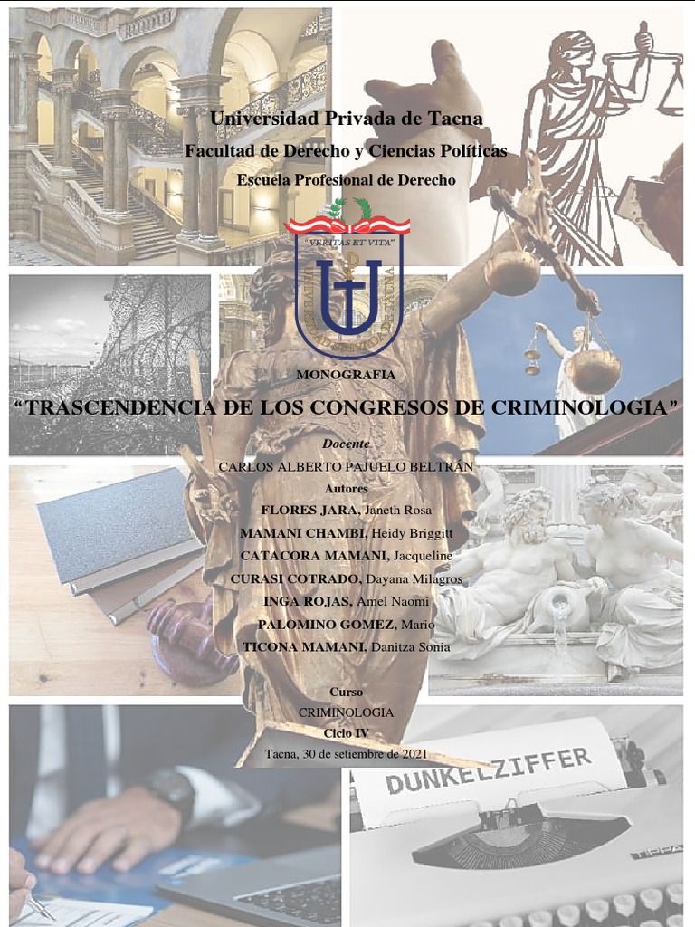 Diapositivas Criminologia | PDF | Criminología | Derecho penal