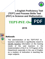 5 2016 Tept PST Overview
