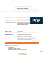 Proceso Dirección de Formación Profesional Integral Formato Taller de Aprendizaje