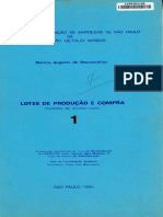 Lotes de Producao E Compra: Marcos Augusto de Vasconcellos