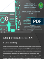 Manajemen dan Bisnis Syariah: Pengertian, Konsep dan Landasannya