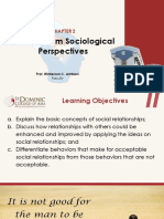 Lesson 2 - The Self From The Sociological Perspective