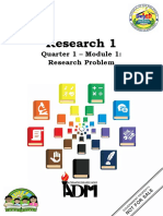 Research1 Stejhs q1 Mod1 Research-Problem KDoctolero