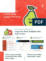 Pear Deck Templates For Celebrating Lunar New Year