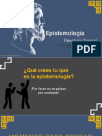 Primera Clase de Epistemología