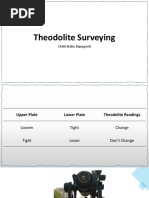 Unit 3 Theodolite Surveying