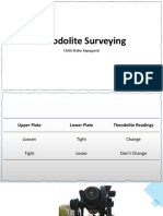 Unit 3 Theodolite Surveying