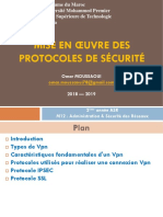 Mise en Œuvre Des Protocoles de Sécurité