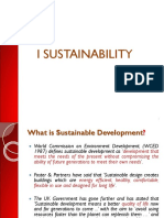 I Sustainability