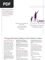 CAWC Junior Board Brochure 