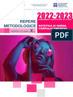 Ipt Repere Metodologice Domeniul Estetica Si Igiena Corpului Omenesc 2022 2023