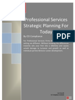 Professional Services Strategic Planning For Today Jun2011