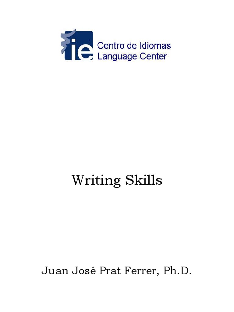 Academic Writing Skills Pdf Notes