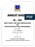 Abhijit Barua Moot Court File