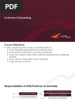 Customer Onboarding