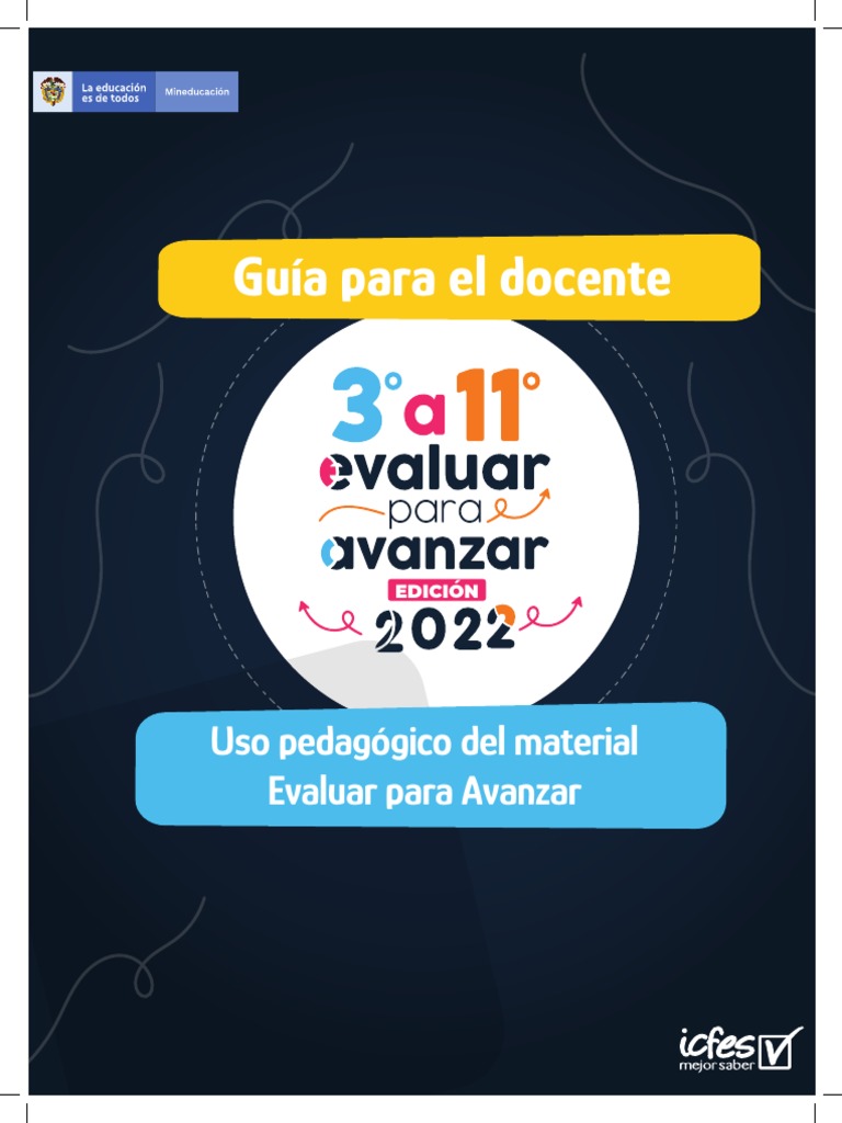Guía Docente: Evaluar para Avanzar 2024 | PDF | Método de enseñanza ...