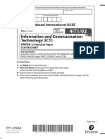 Information and Communication Technology (ICT) : Pearson Edexcel International GCSE