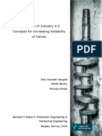 STudent Thesis for iiot application in valve ESD