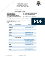 PLANEACION Tutorias