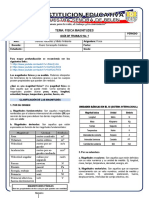 Física. Magnitudes Grado 8