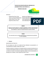 Plan de negocios de exportación de orégano 2022-2023 Agroindustrias San Pedro S.A