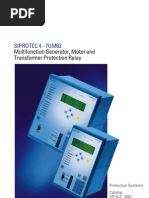 Download 7UM62 Generator Protection Relay by Krishna Chaitanya Adabala SN59171191 doc pdf