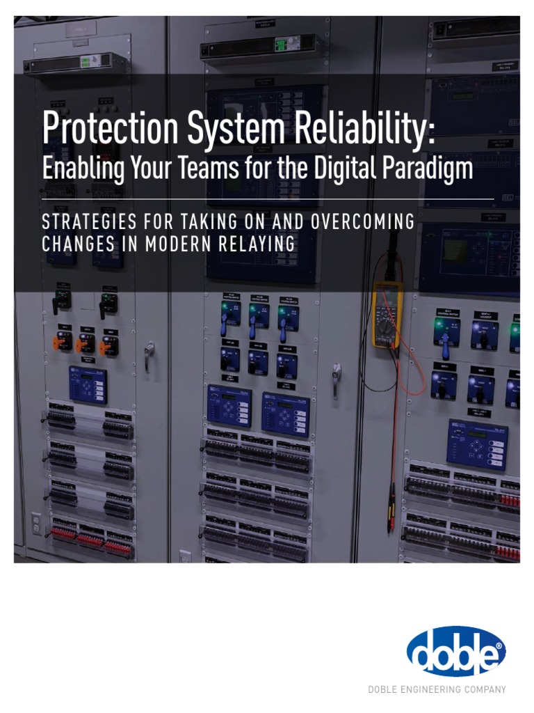 Doble ProtectionSystemReliability Whitepaper PDF Computer