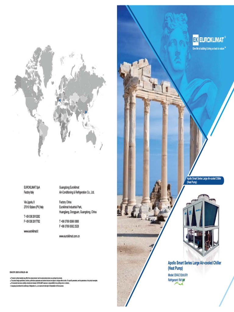 Apollo Smart-Modular Air Cooled Chiller - EKAC1200C1-Catalog-AA | PDF
