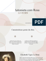 Maria Antonieta Com Rosa - Le Burn