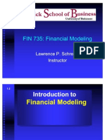 FIN 735 Introduction