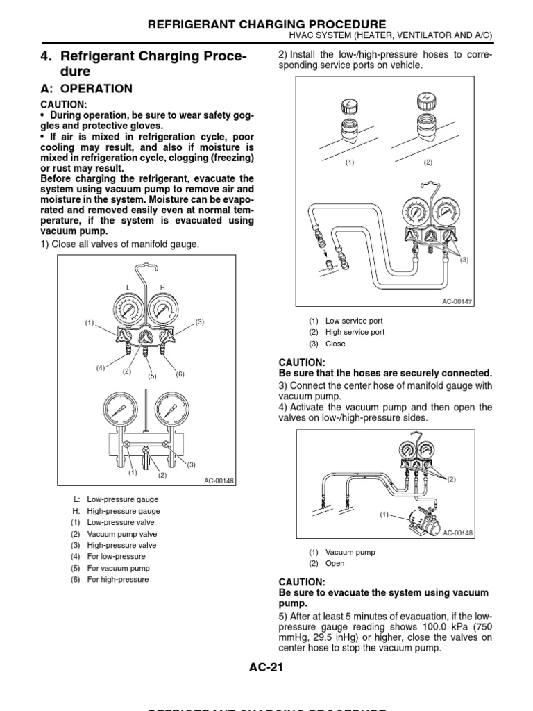 REFRIGERANT CHARGING PROCEDURE GUIDE intelligence overview
