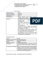 Plano de Curso - Clculo III