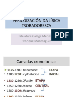 Periodización. Etapas e Cortes