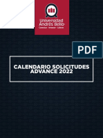 Calendario de Solicitudes